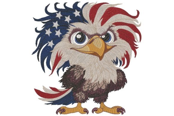 American Patriotic Eagle Flag