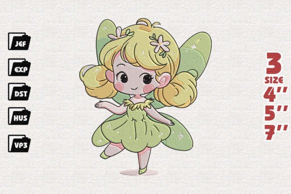 Cute Little Fairy: A Boutique Sweatshirt Embroidery Review