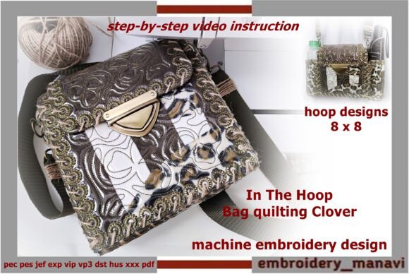 In the Hoop Bag Quilting Clover