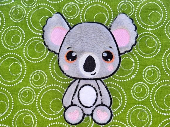 Koala Appliqué: A Sweet, Sellable Embroidery Staple