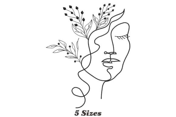 One Line Face: A Whimsical Embroidery Design Worth Your Time?