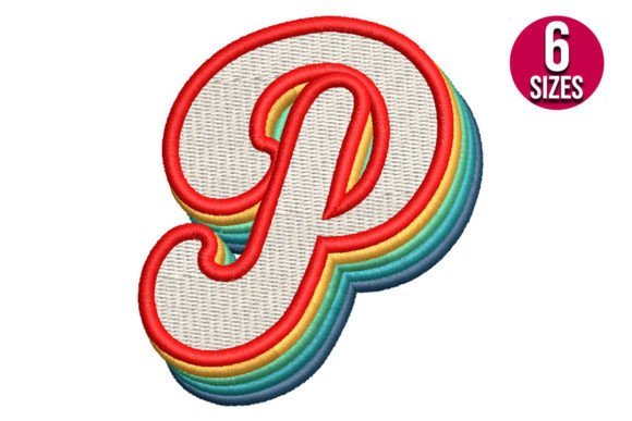 Retro Alphabet Letter P Review