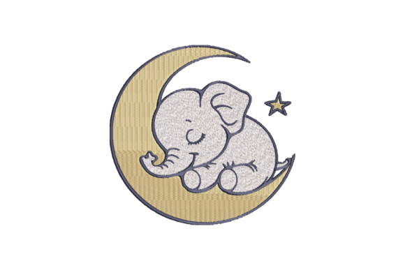 Sleeping Baby Elephant