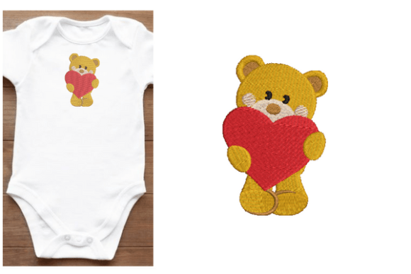Teddybear: A Warm, Versatile Embroidery Design for Meaningful Gifts